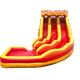 19' Tall Lava Wave Marble Wet/Dry Double Lane Curve Slide with Blower