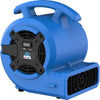 Image of B-Air VP-15 ⅛ HP Compact Residential Air Mover & Blower Fan: Blue