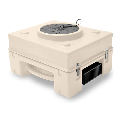 B-Air AP-450 ⅓ HP 3 Stage HEPA Air Purifier Scrubber: white