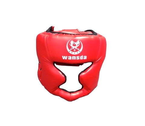 Red Boxing Helmet