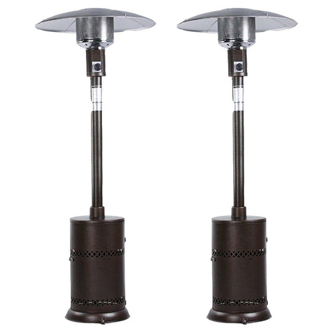 Four Seasons Courtyard Outdoor Propane Patio Heater, 40K BTU - 2 Pack