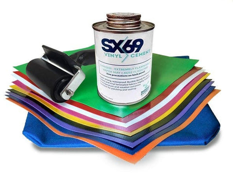 Inflatable Bounce House Repair, Pro Patch Kit with 4 oz SX69 Glue