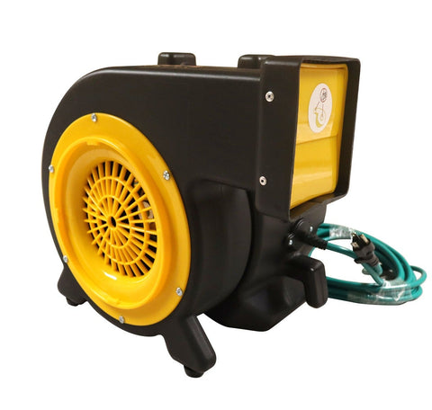 Zoom LTE 1.5 HP Commercial Inflatable Bounce House Blower - Air Blower for Inflatables