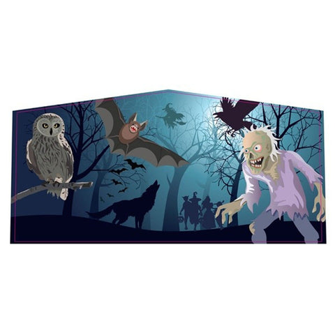Zombie Halloween Modular Panel