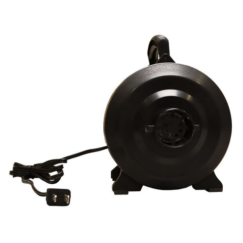 Zoom 120V Sealed Air Blower Rear View – Power Cord and Vent Housing