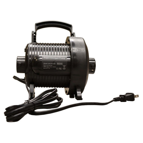 Zoom Sealed Air Blower Side Angle – 120V 1000W Air Pump with Handle