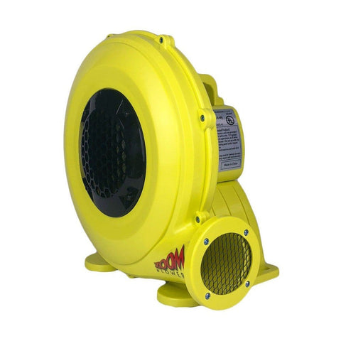 Zoom W2L 1/2 HP Air Blower – Compact Residential Inflatable Blower Side Angle