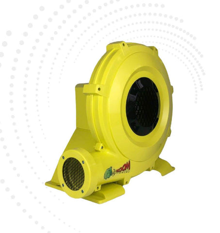 Zoom W4L 1 HP Backyard Inflatable Bounce House Blower – 750 W Air Pump Front Angle View