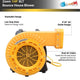 Zoom XLT 1 HP Commercial Inflatable Bounce House Blowers - Bulk Pallet of 40