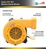 Image of Energy-Efﬁcient Dual Air Intake on Zoom XLT 2 HP Commercial Inflatable Blower